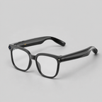 DriveNova AI translation glasses with clear indoor photochromic lenses