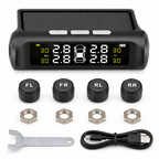DriveNova Solar Wireless TPMS TY01 monitor sensors and accessories